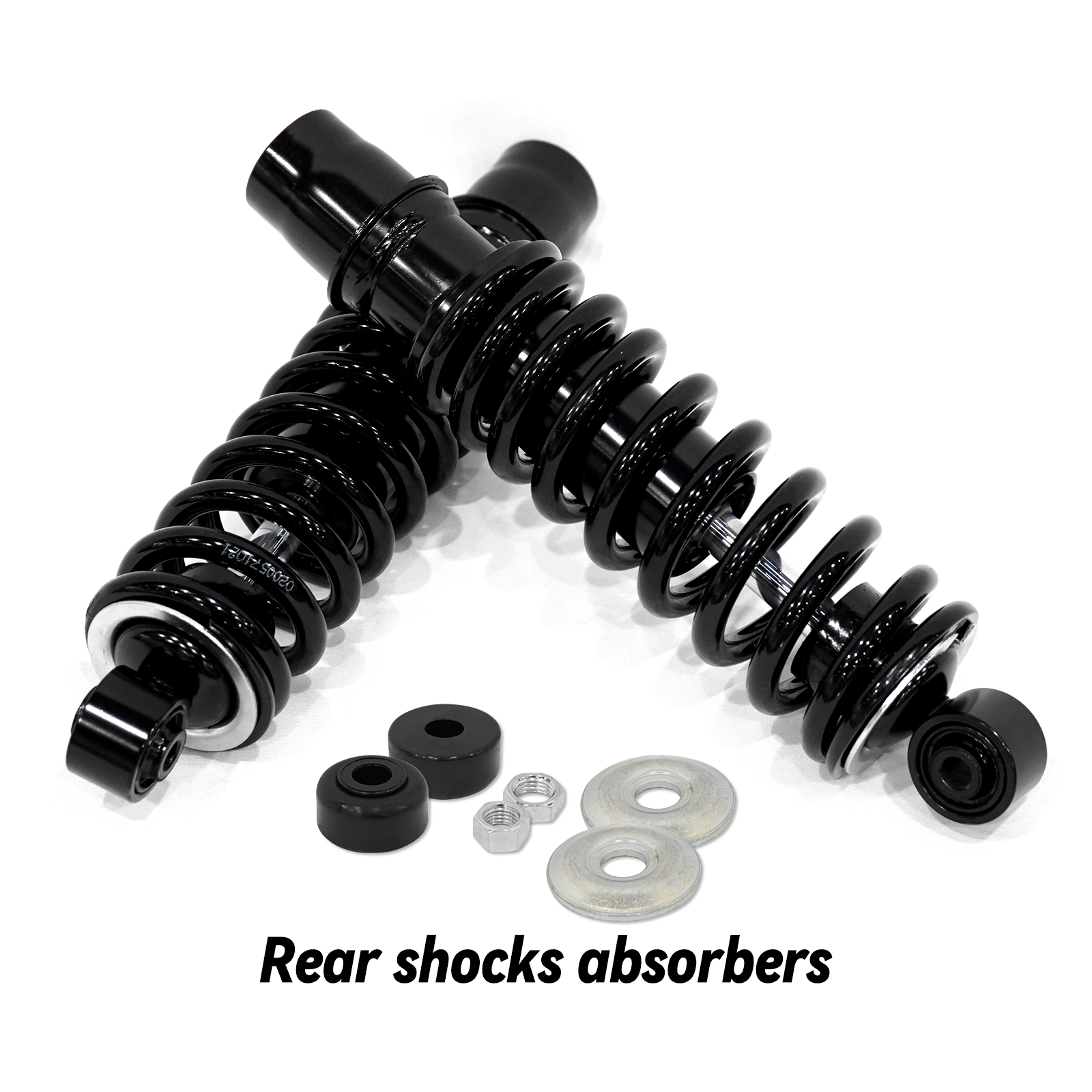 SongChuan Yamaha Rear Heavy Duty Spring Golf Cart Shock Absorbers for Yamaha Gas and Electric (2 Pieces) G14, G16, G19, G20, G22 and G29 Drive Models OEM JN4-F2210-00-00, JN3-F2210-00