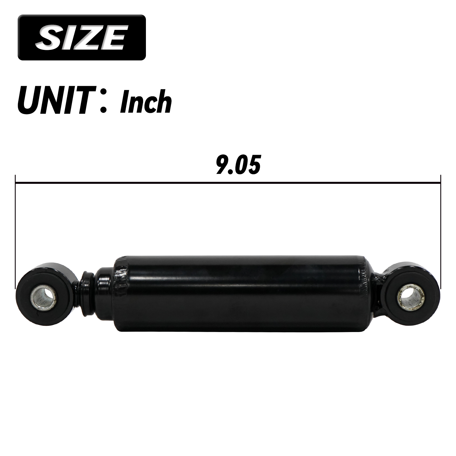 SongChuan Club Car Golf Cart Front and Rear Shock Absorber Kit 2 Pieces Suitable for Club Car DS and Precedent Golf Carts 1014235 1013164 Golf Shock Absorber