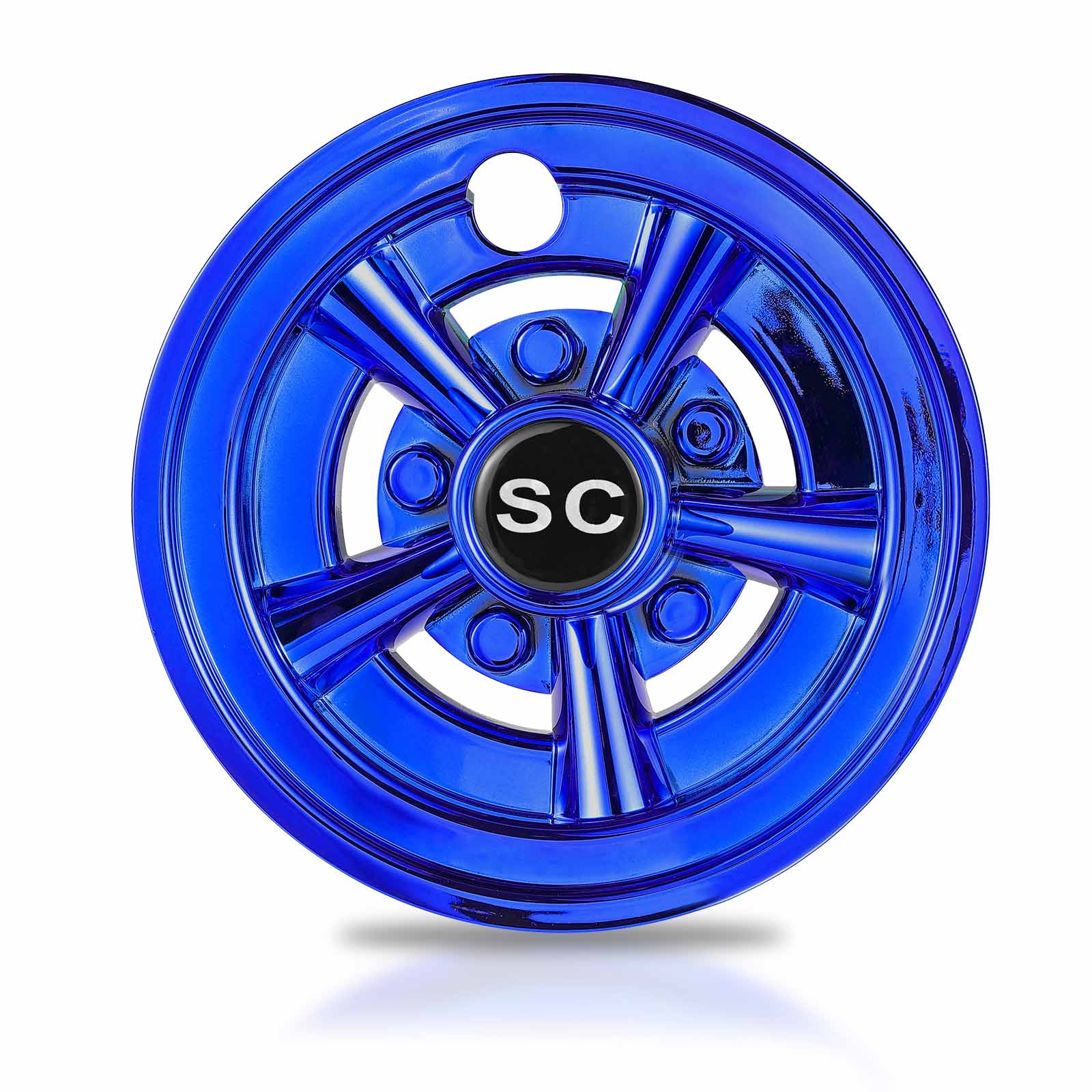 golf cart wheel hubcaps - 8 inches