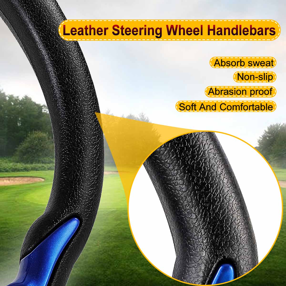 Golf Cart Stylish Steering Wheel