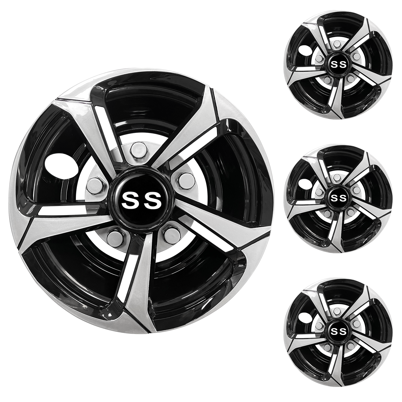 Golf Cart Hubcaps Wheel Covers